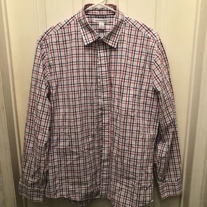 Red White and Blue Button Down